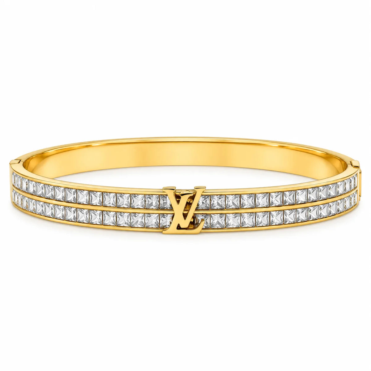 LV Double line Diamond kada