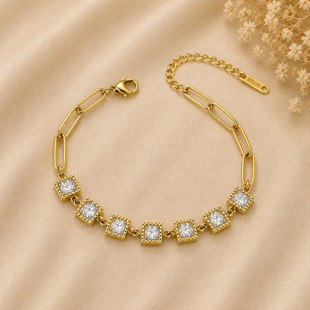Radiant Square Bracelet