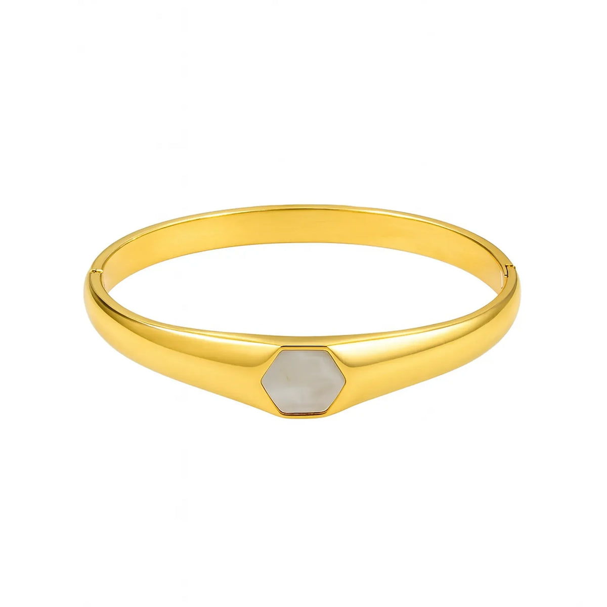 MOP Hexagon Stone Kada