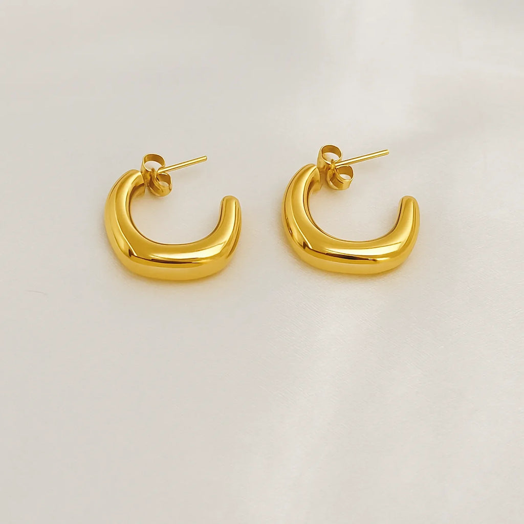 Power loop earrings