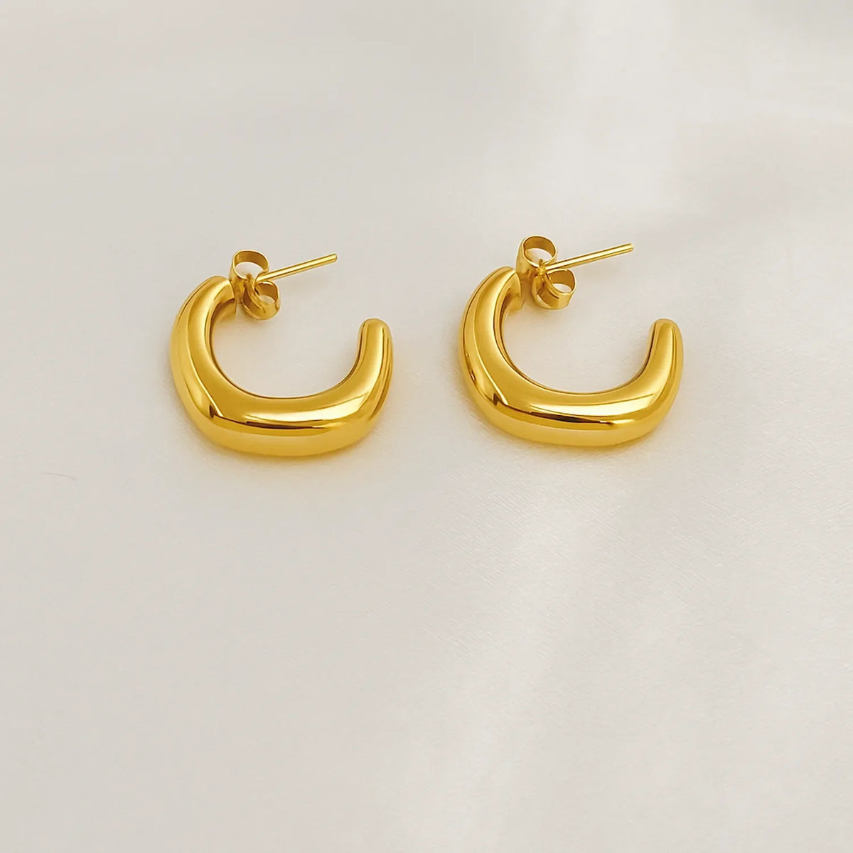 Power loop earrings