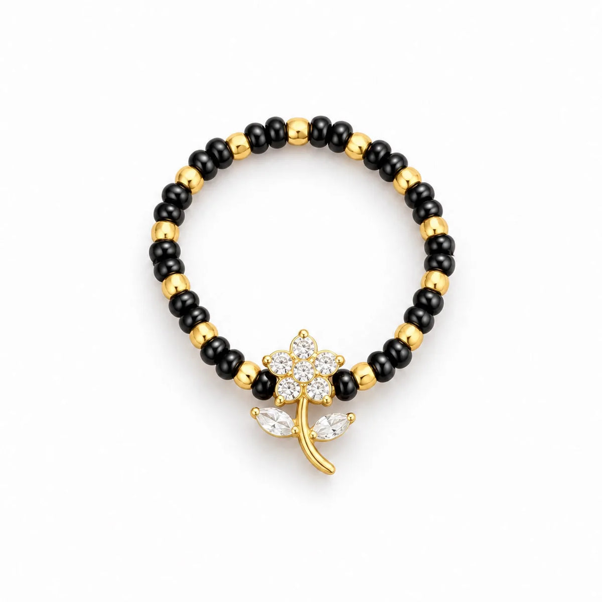 Avni Floral Mangalsutra Ring