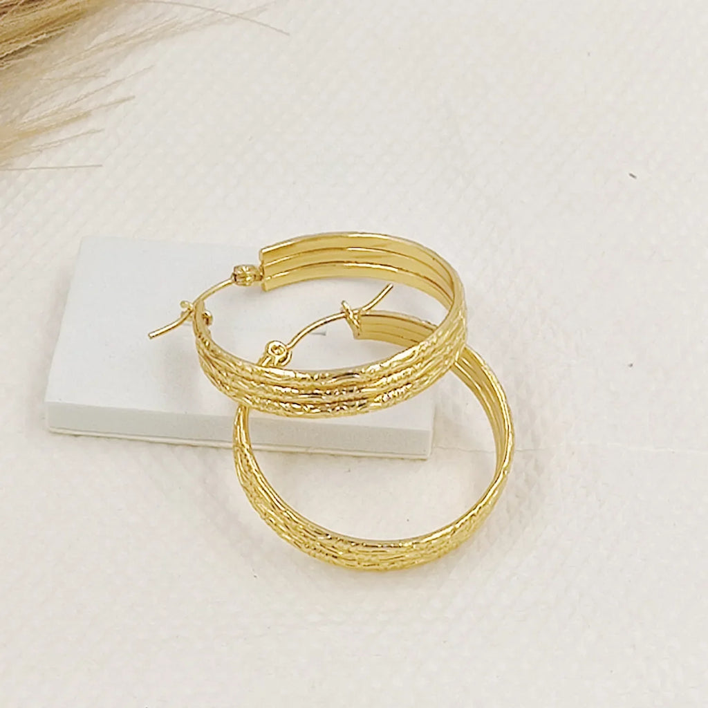 Multi layer Hoops Earrings