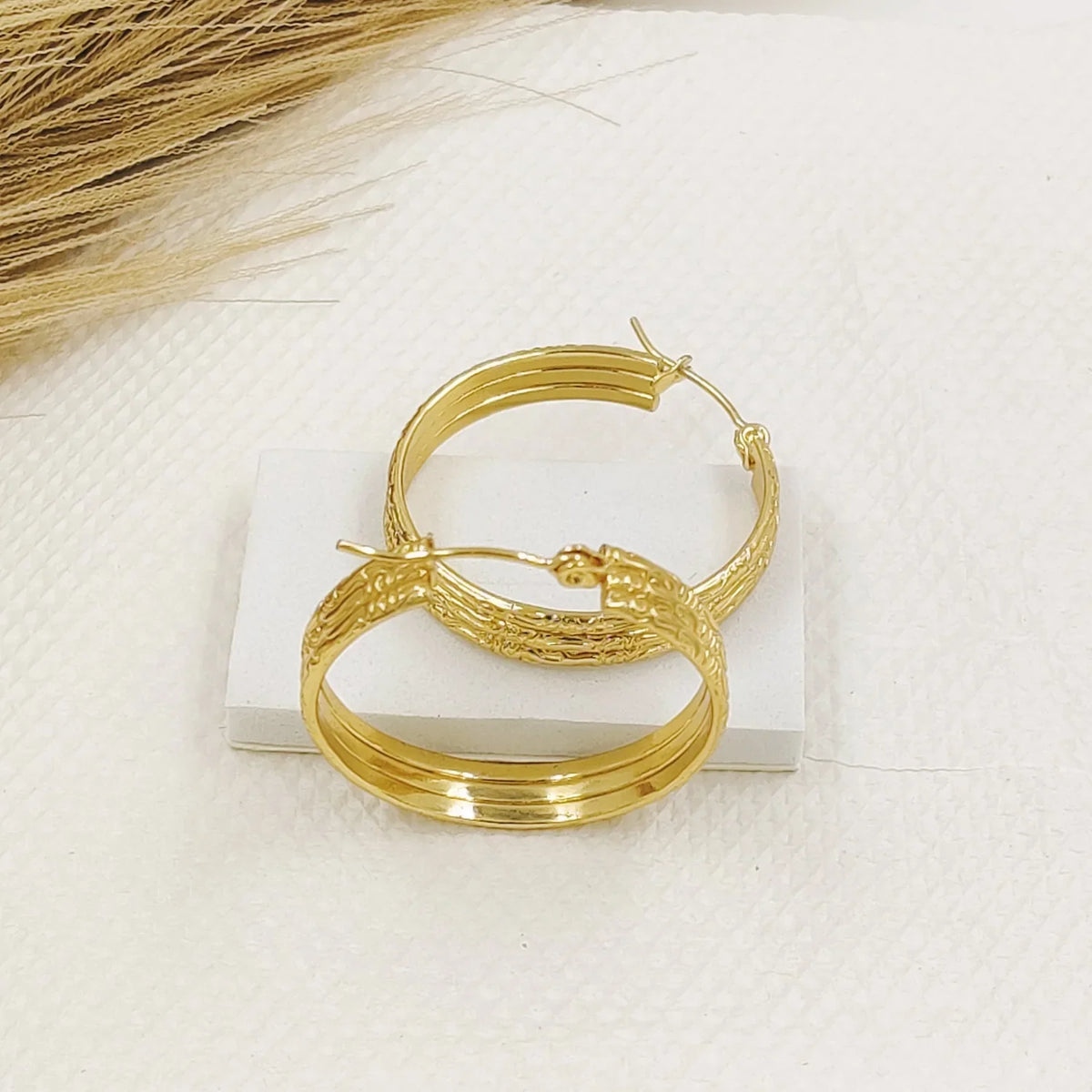 Multi layer Hoops Earrings